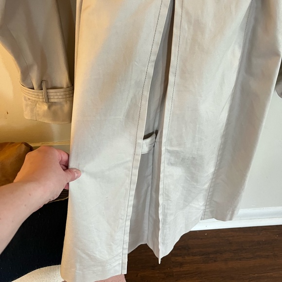 Club Monaco Trench Coat Size Large - Picture 4 of 13